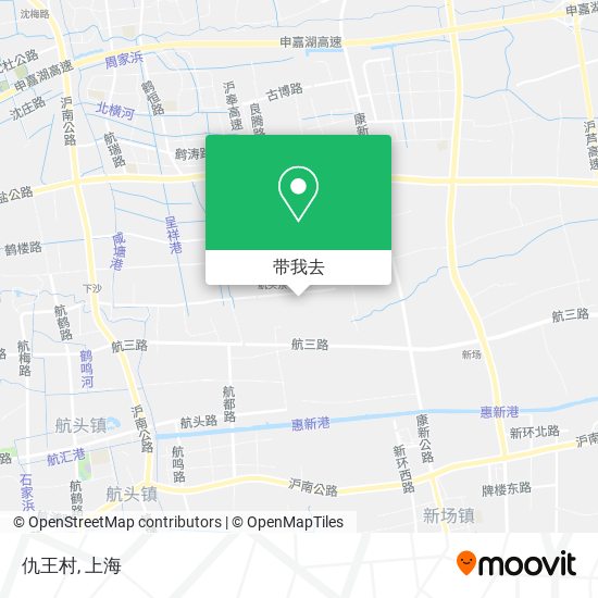 仇王村地图