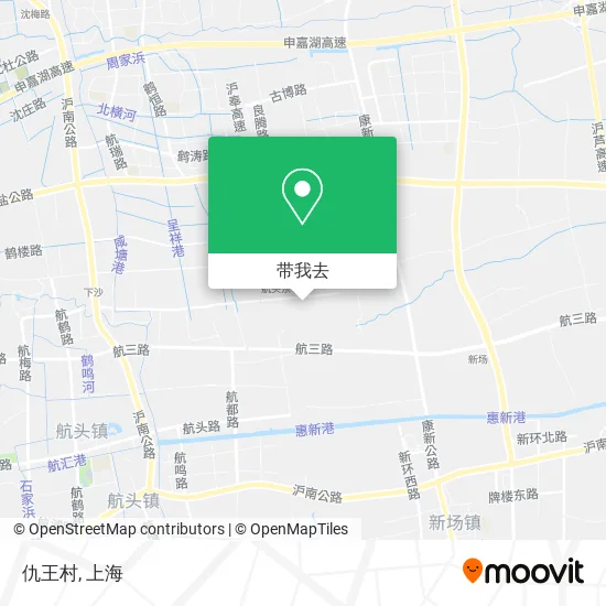 仇王村地图