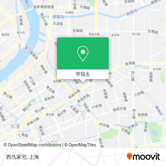 西仇家宅地图