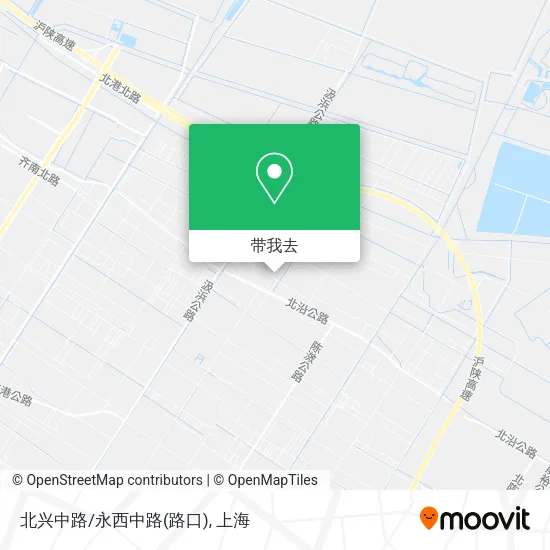 北兴中路/永西中路(路口)地图