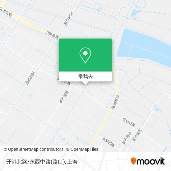开港北路/永西中路(路口)地图