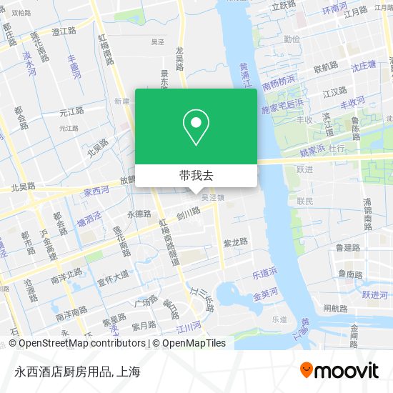 永西酒店厨房用品地图