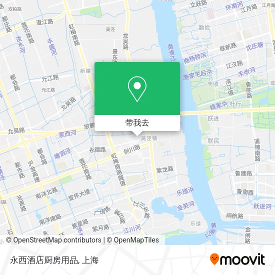 永西酒店厨房用品地图
