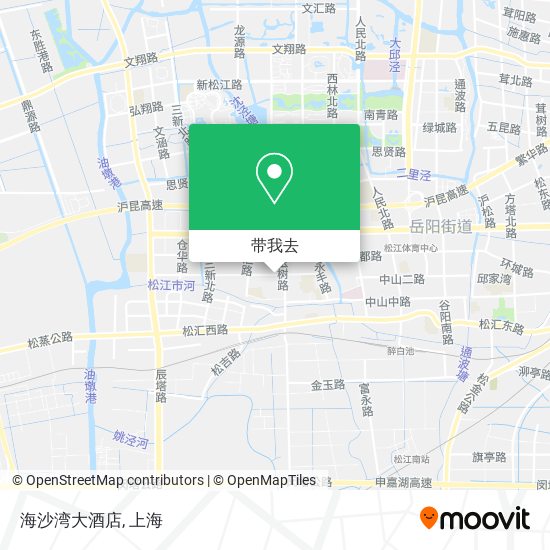 海沙湾大酒店地图