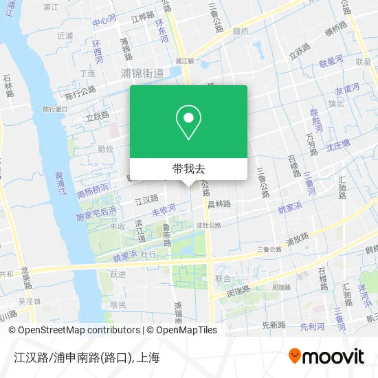 江汉路/浦申南路(路口)地图