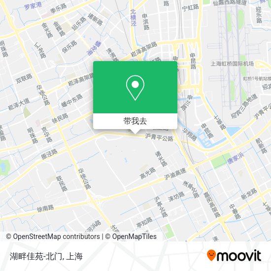 湖畔佳苑-北门地图