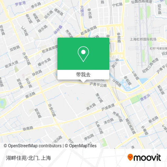 湖畔佳苑-北门地图