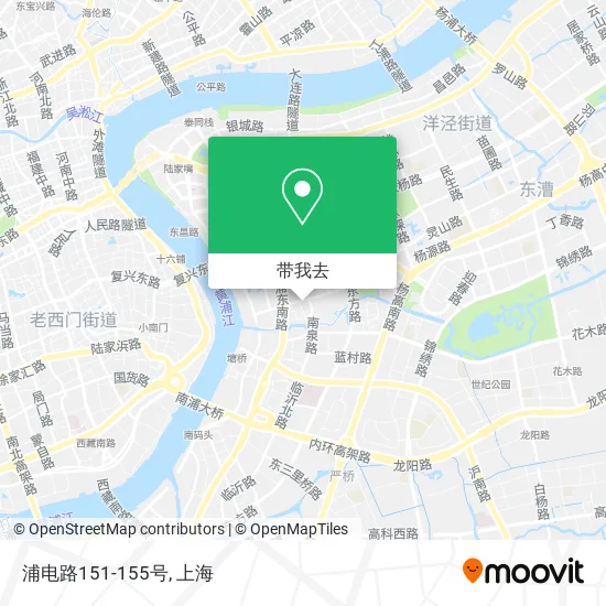 浦电路151-155号地图