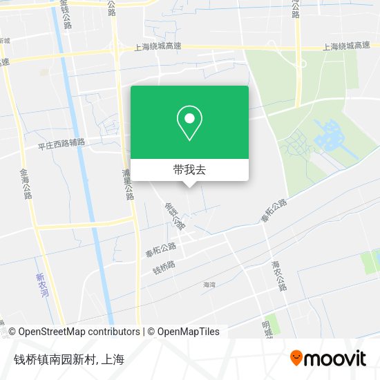钱桥镇南园新村地图