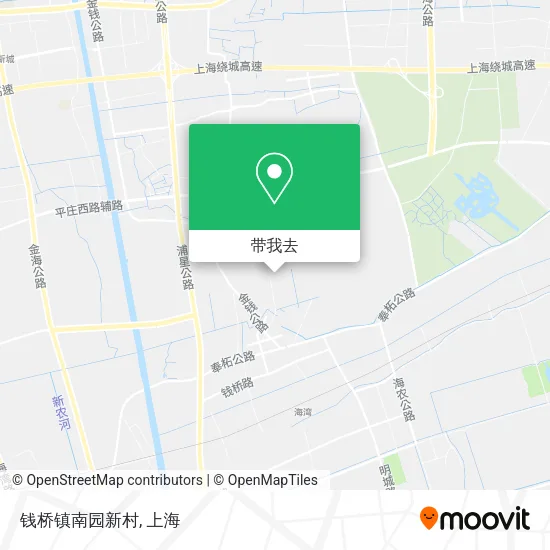 钱桥镇南园新村地图