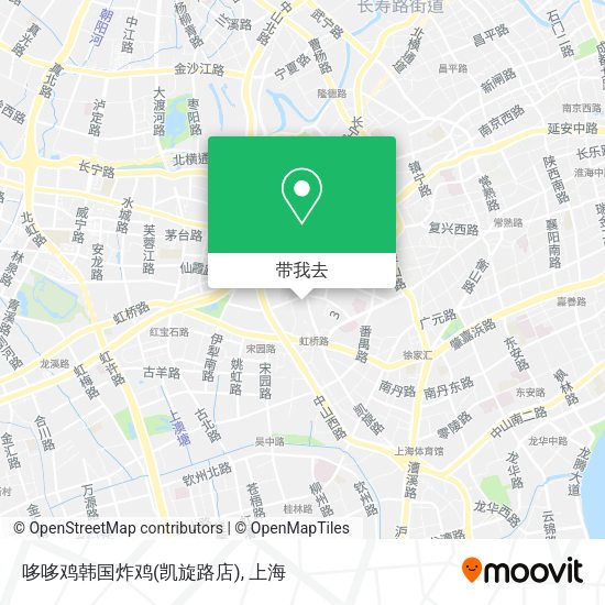 哆哆鸡韩国炸鸡(凯旋路店)地图