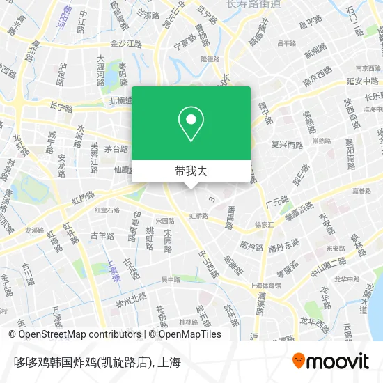 哆哆鸡韩国炸鸡(凯旋路店)地图