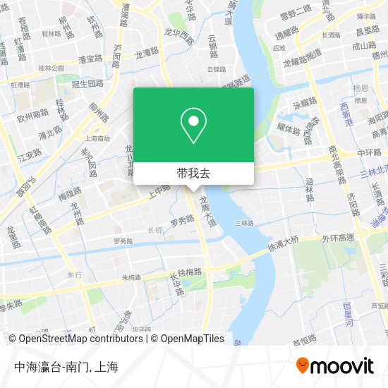 中海瀛台-南门地图