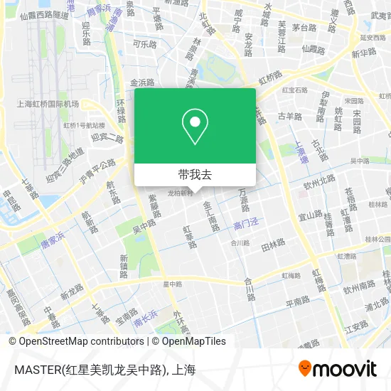 MASTER(红星美凯龙吴中路)地图