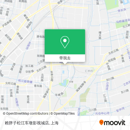 赖胖子松江车墩影视城店地图