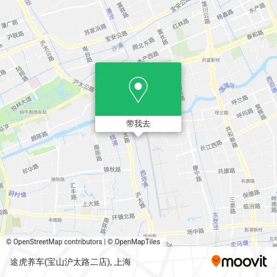 途虎养车(宝山沪太路二店)地图
