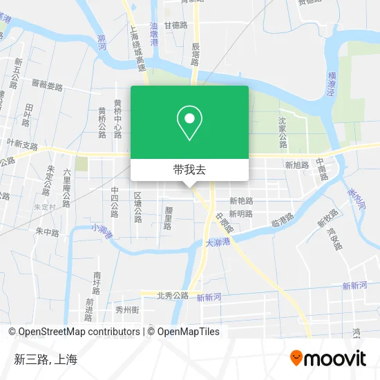 新三路地图