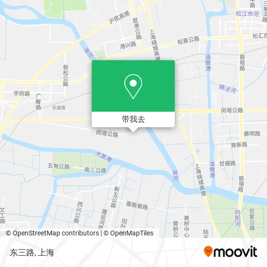 东三路地图