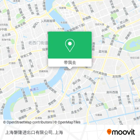 上海磐隆进出口有限公司地图