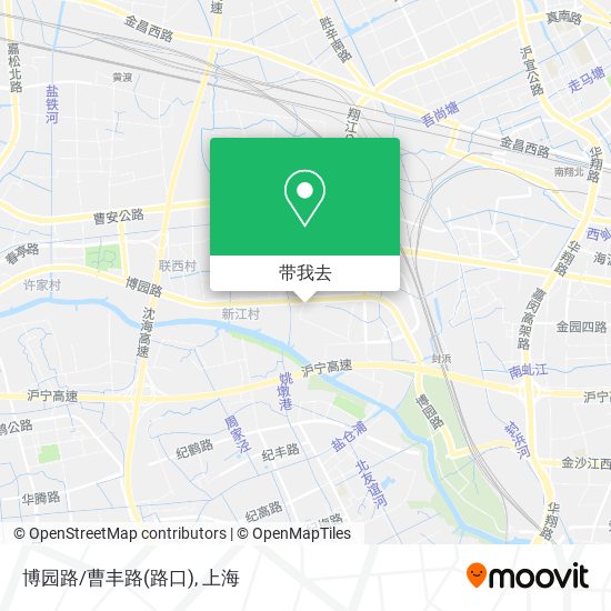 博园路/曹丰路(路口)地图