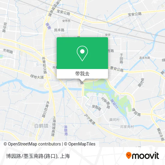 博园路/墨玉南路(路口)地图