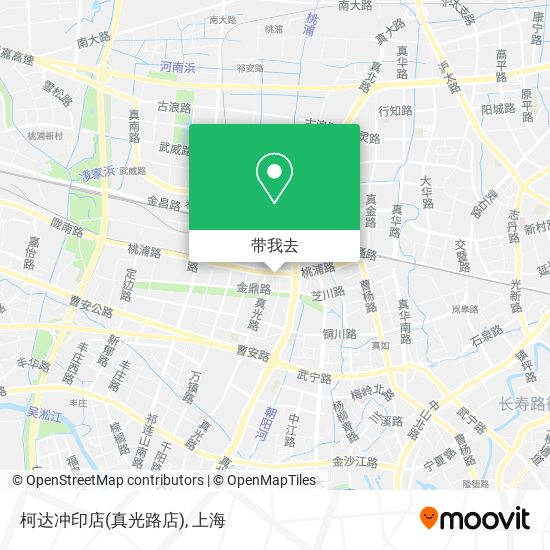 柯达冲印店(真光路店)地图