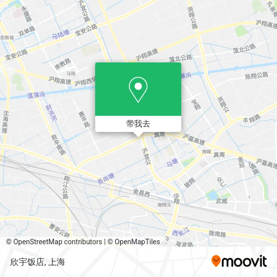 欣宇饭店地图
