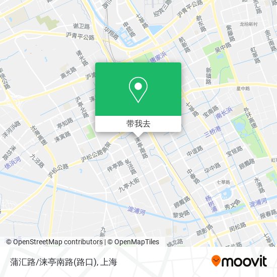 蒲汇路/涞亭南路(路口)地图