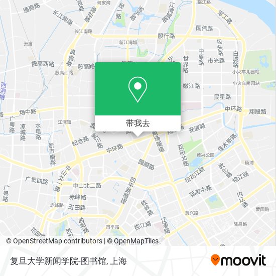 复旦大学新闻学院-图书馆地图