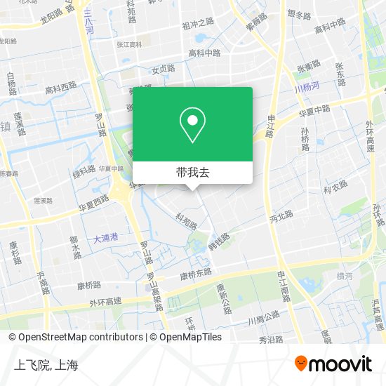 上飞院地图