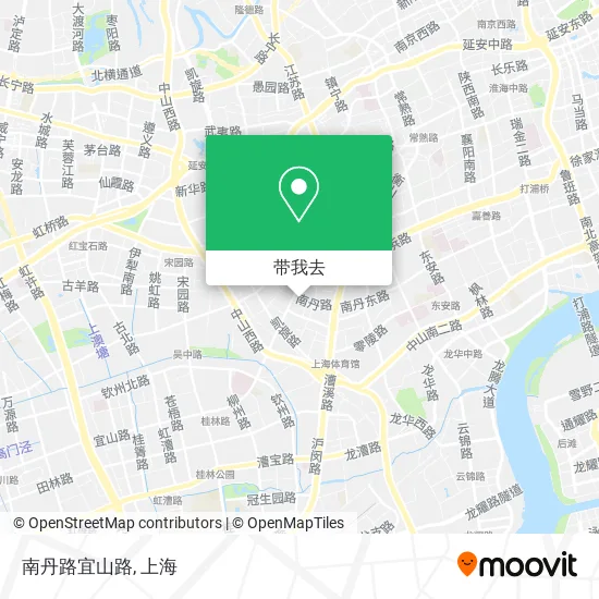 南丹路宜山路地图