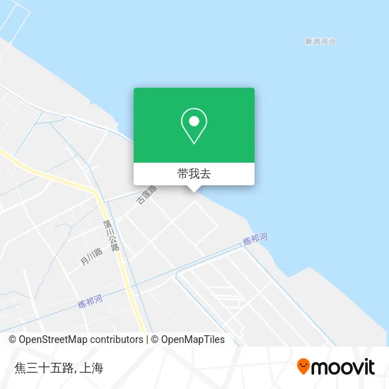 焦三十五路地图