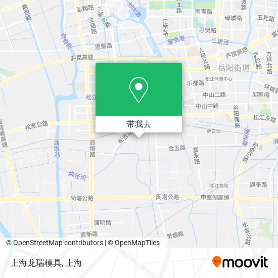 上海龙瑞模具地图