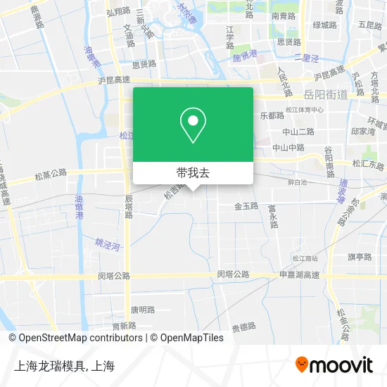 上海龙瑞模具地图