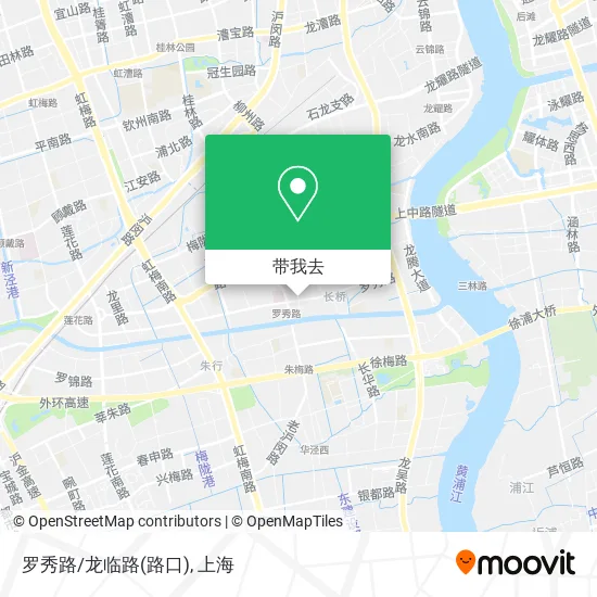罗秀路/龙临路(路口)地图