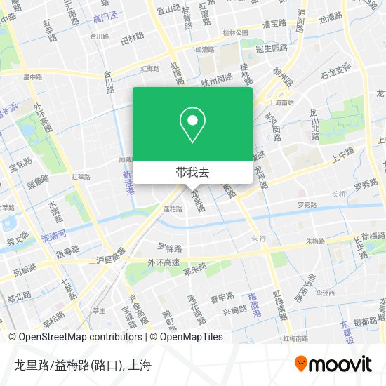 龙里路/益梅路(路口)地图