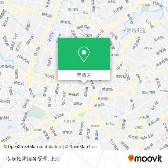 疾病预防服务受理地图