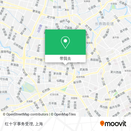 红十字事务受理地图