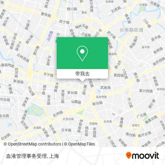 血液管理事务受理地图