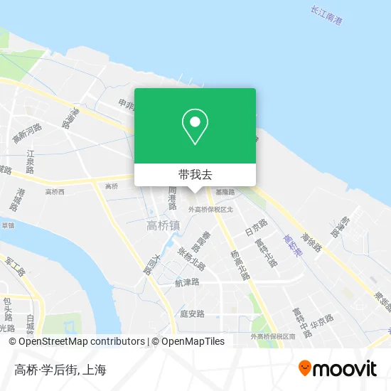 高桥·学后街地图