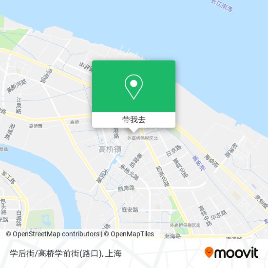 学后街/高桥学前街(路口)地图