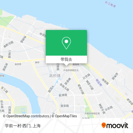 学前一村-西门地图