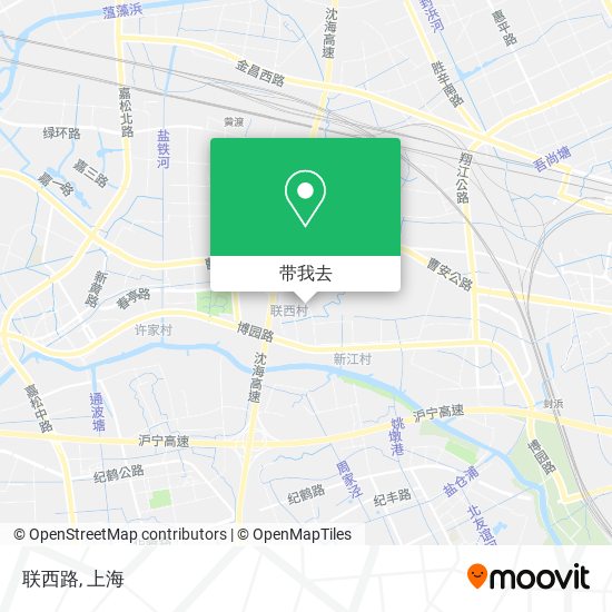 联西路地图
