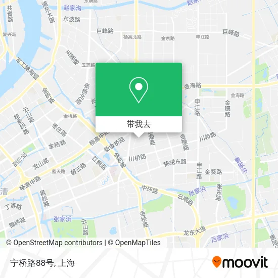 宁桥路88号地图