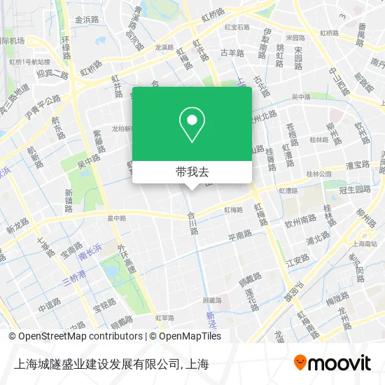 上海城隧盛业建设发展有限公司地图