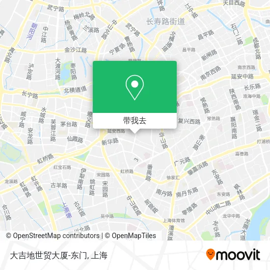 大吉地世贸大厦-东门地图