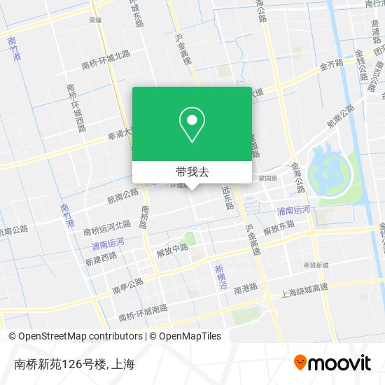 南桥新苑126号楼地图