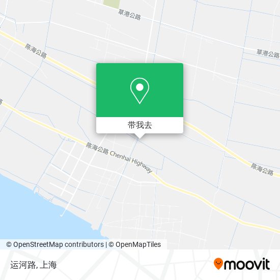 运河路地图