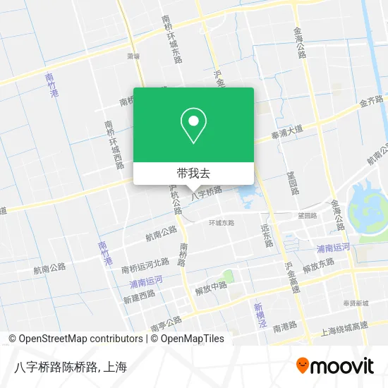八字桥路陈桥路地图