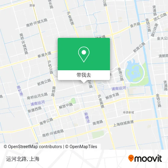运河北路地图